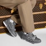  Giày Nam Louis Vuitton LV Trainer 'Grey' 