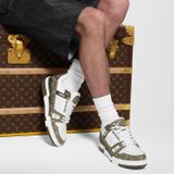 Giày Nam Louis Vuitton LV Trainer 'Kaki' 