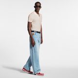  Giày Nam Louis Vuitton LV Trainer 'Red' 