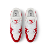  Giày Nam Louis Vuitton LV Trainer 'Red' 
