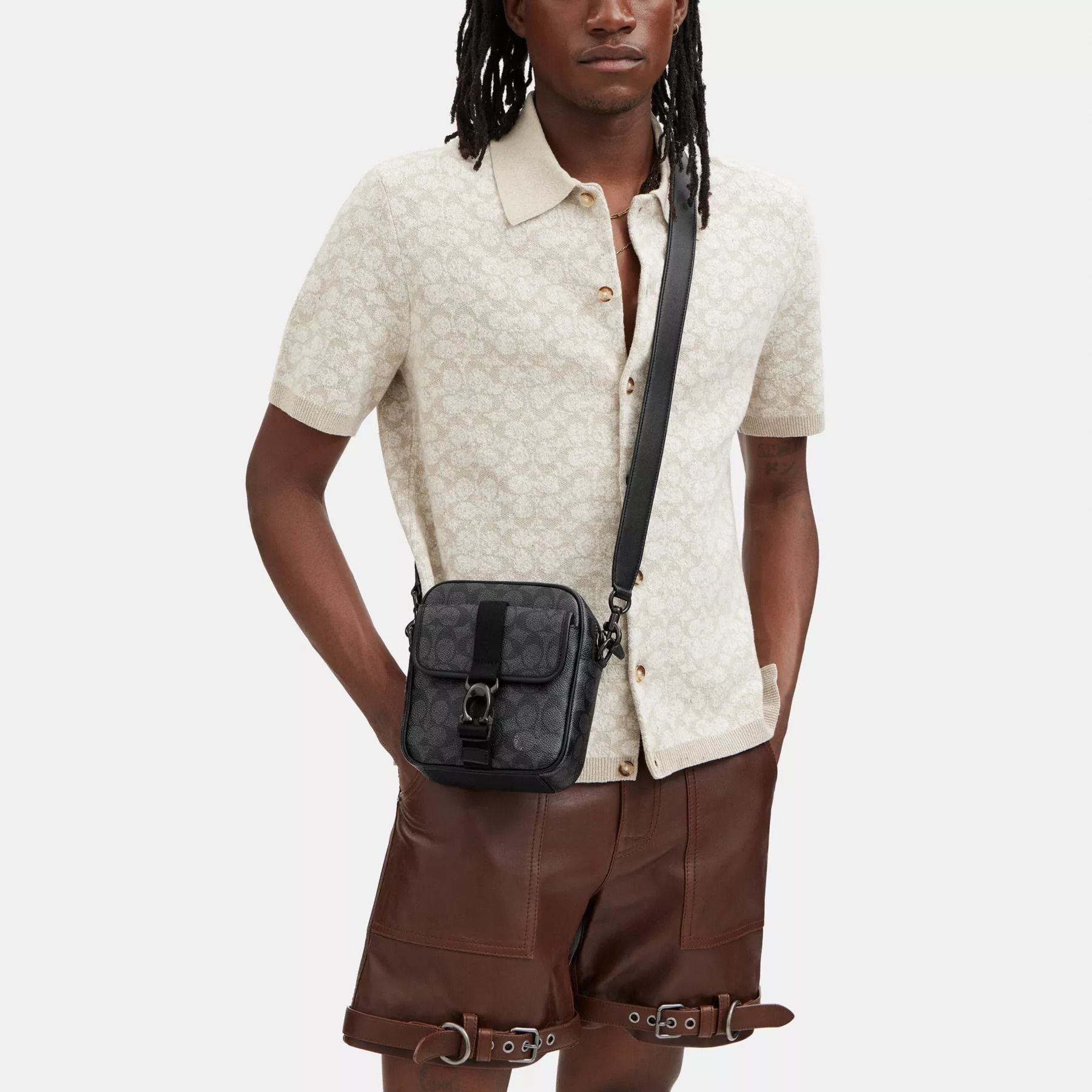  Túi Coach Beck Crossbody Bag 'Black' 