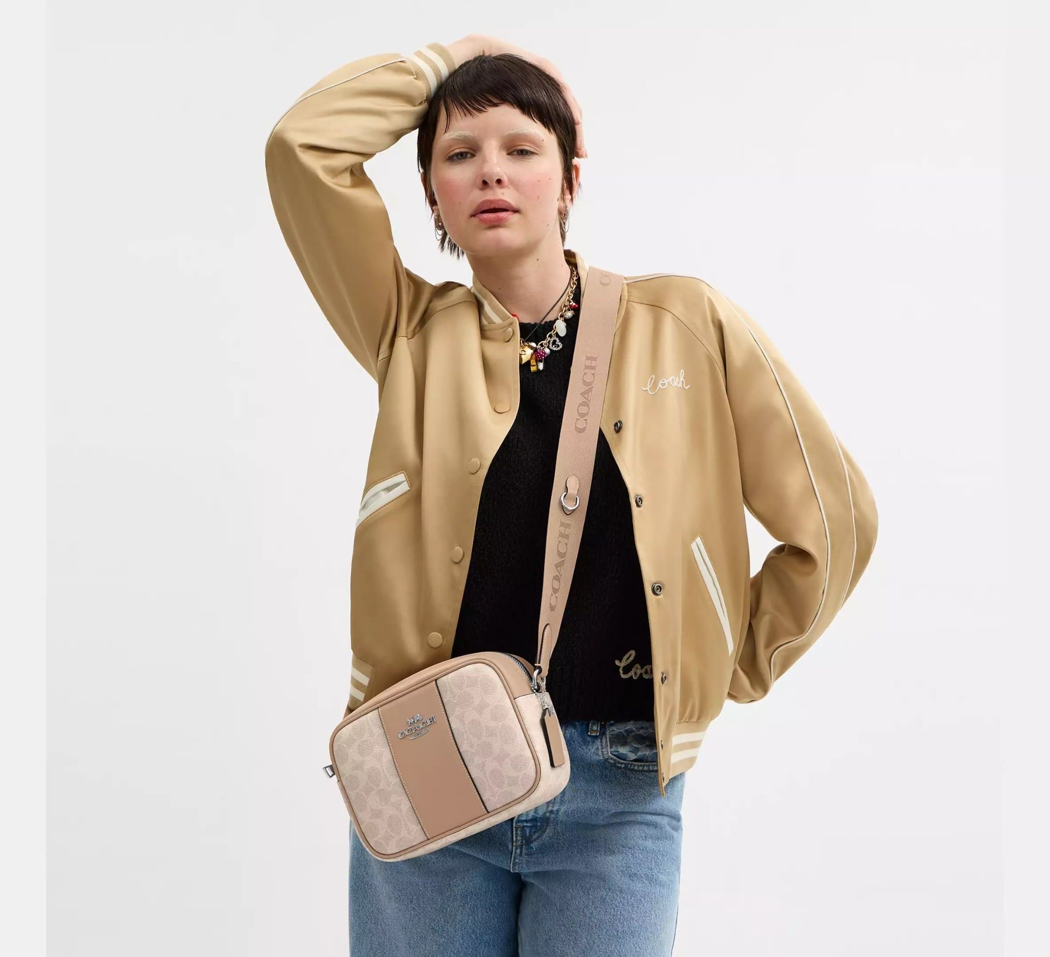  Túi Coach Jamie Camera Bag 'Taupe' 