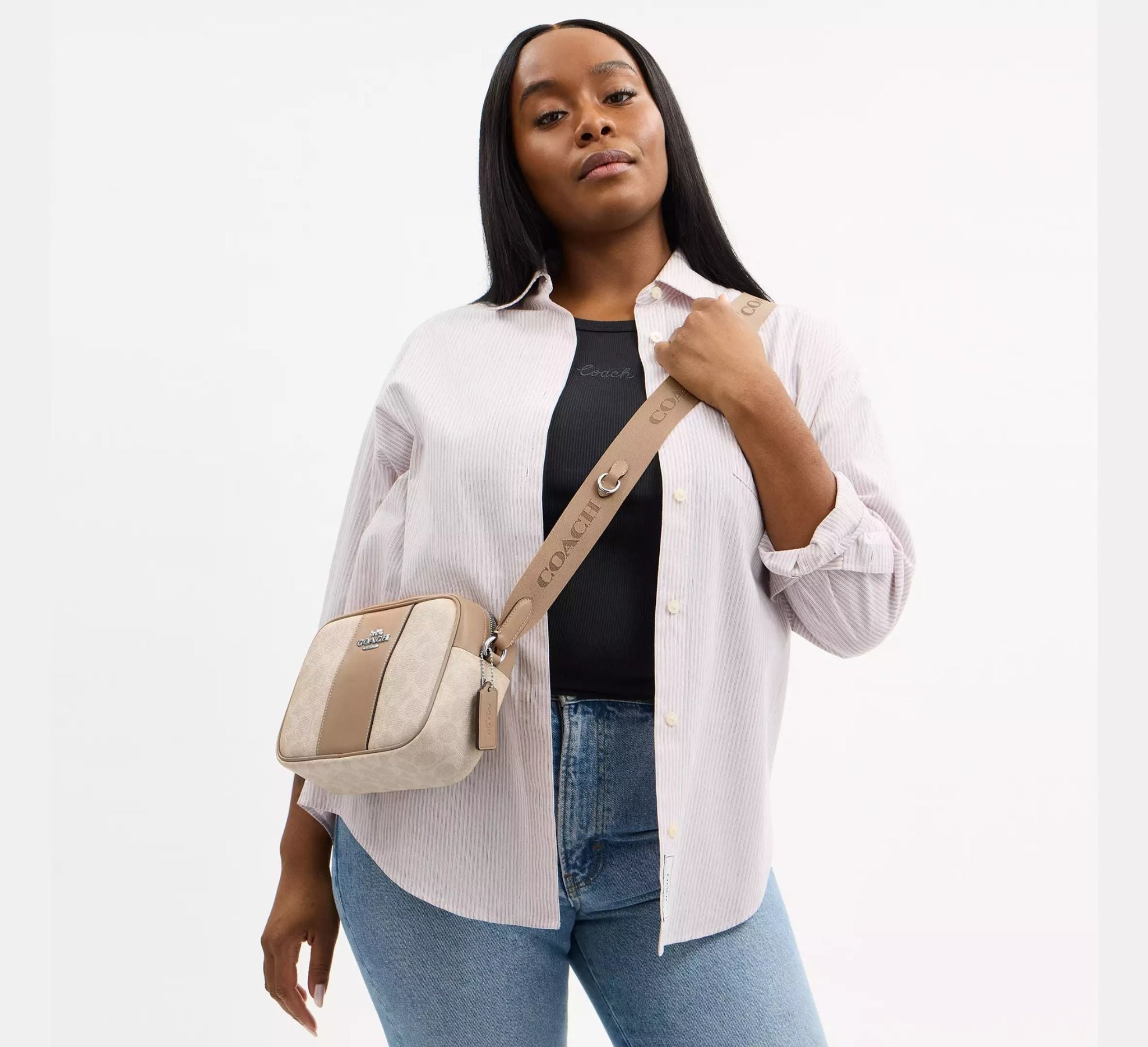  Túi Coach Jamie Camera Bag 'Taupe' 