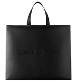  Túi Louis Vuitton Shopper Tote MM 'Black' 