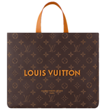  Túi Louis Vuitton Shopper Tote MM 'Brown' 