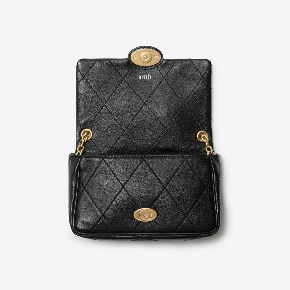  Túi Nữ Burberry Strand Clutch 'Black' 
