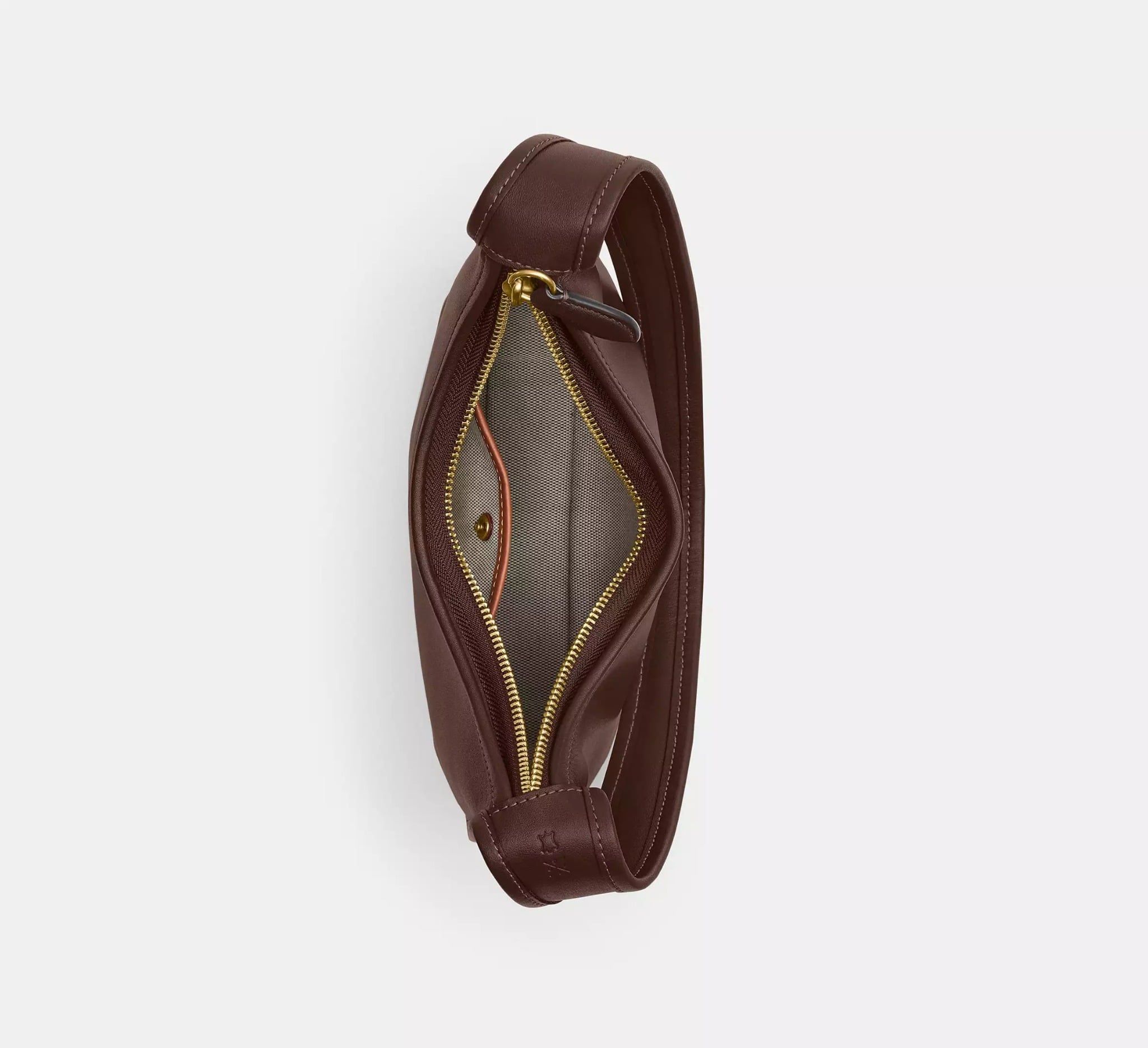  Túi Nữ Coach Curve Zip Bag 'Maple' 