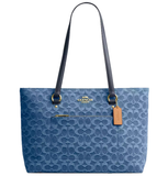  Túi Nữ Coach Station Tote Bag 'Blue' 