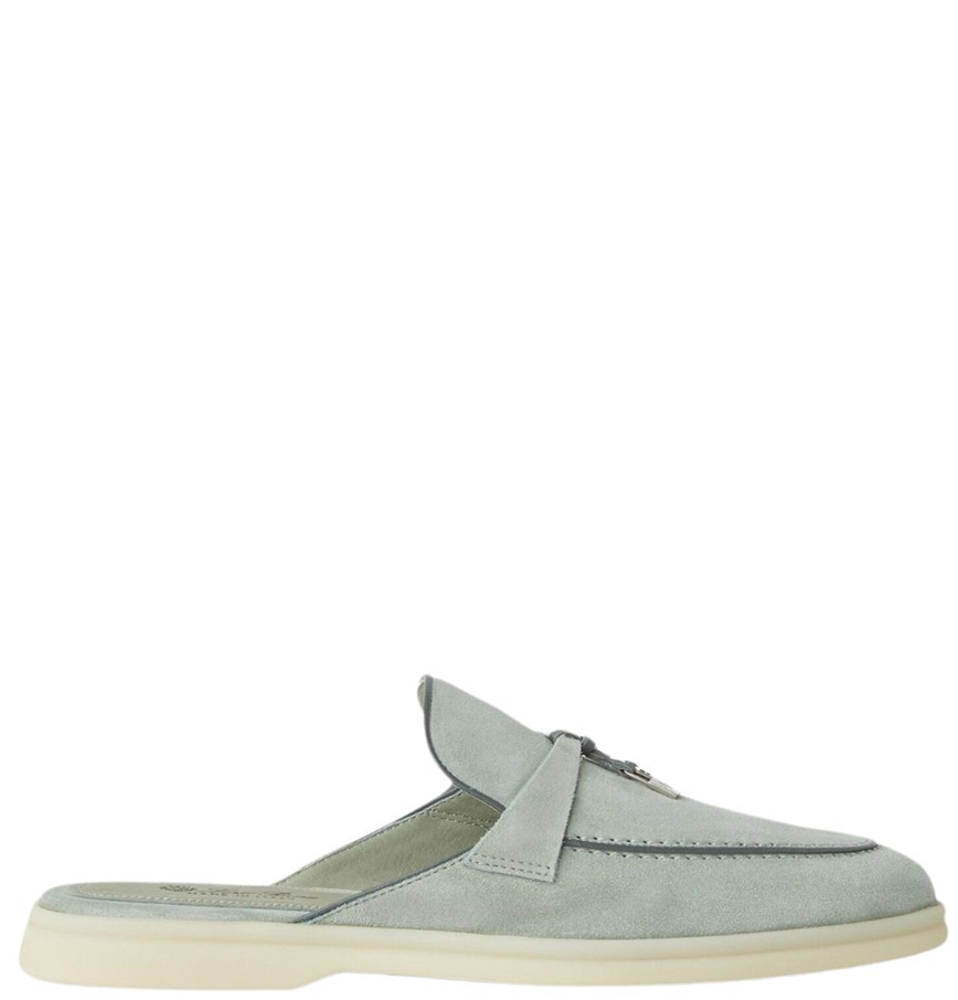  Giày Nữ Loro Piana Babouche Charms Walk Loafer 'Eucalyptus' 