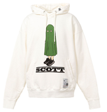  Áo Maison Mihara Yasuhiro Scott Printed Hoodie 'White' 