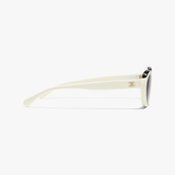  Kính Nữ Chanel Oval Sunglasses 'White' 