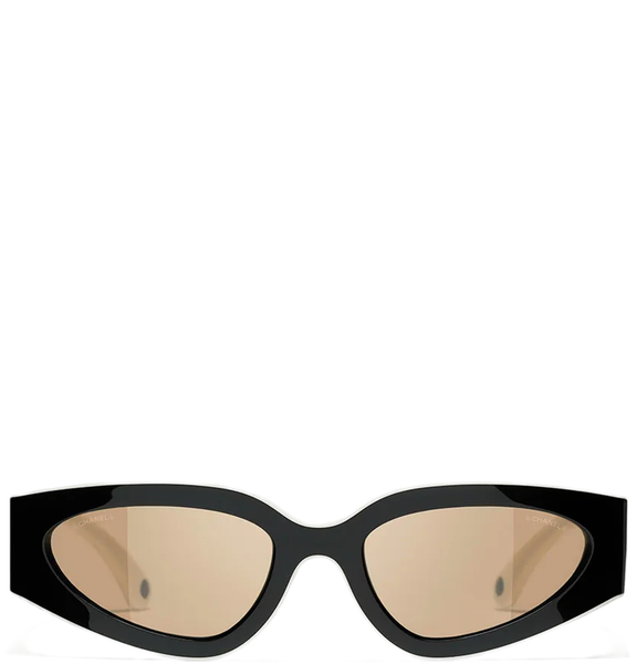  Kính Nữ Chanel Sunglasses 'Black' 