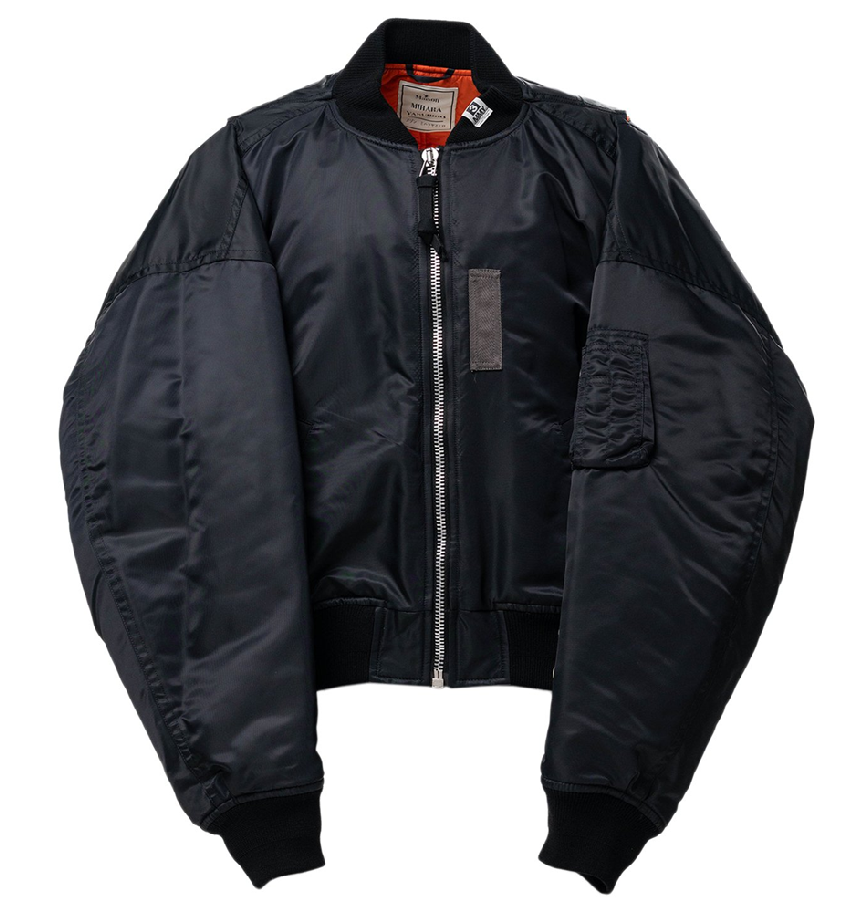  Áo Maison Mihara Yasuhiro Vest Combined Flight 'Black' 