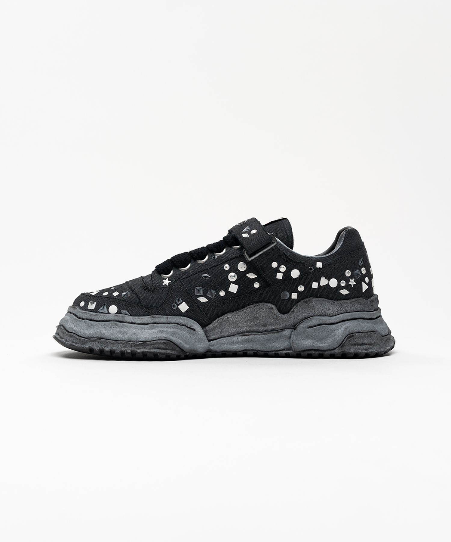  Giày Maison Mihara Yasuhiro Keith OG Sole Embellished 'Black' 