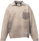  Áo Maison Mihara Yasuhiro Sun Faded Like Collared T-shirt 'Beige' 