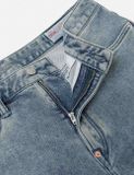  Quần Evisu Artistic Brush Daicock Print Jeans 'Indigo' 