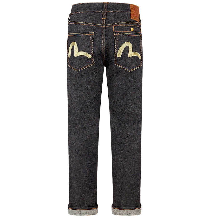  Quần Evisu Seagull Metallic Embroidery Jeans 'Indigo' 
