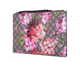  Túi Gucci GG Leather Large Clutch 'Geranium Print' 