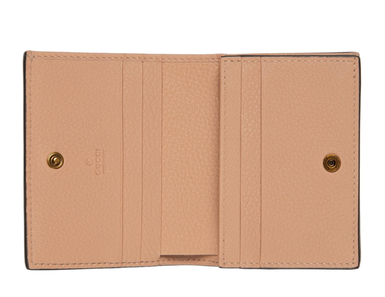  Ví Gucci Wallet With Interlocking 'Beige' 