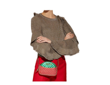  Túi Nữ Gucci Leather Shoulder Bag 'Green Red' 