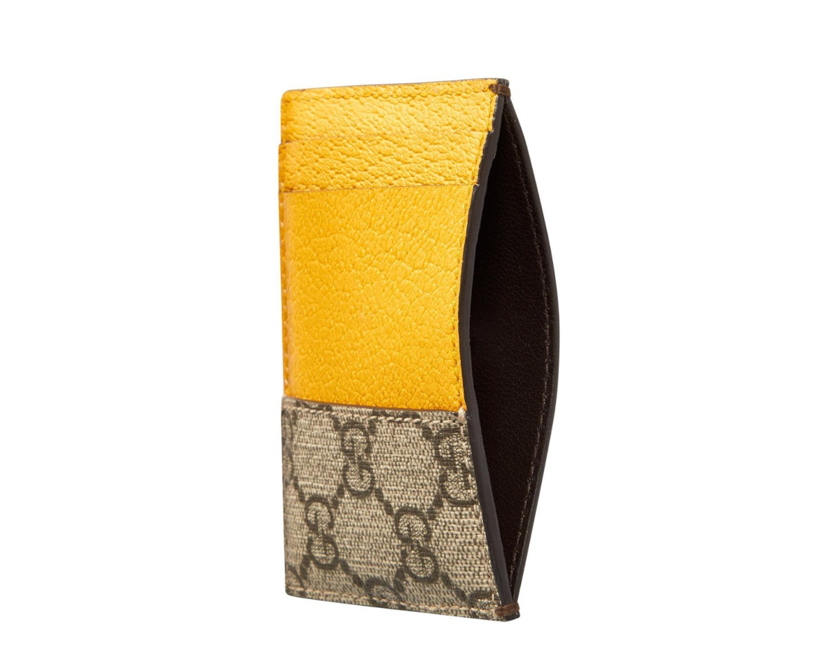  Ví Gucci Neo Vintage Supreme Card Case 'Beige' 