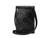  Túi Gucci Logo Leather Shoulder Bag 'Black' 