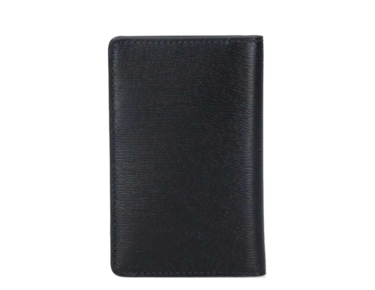  Ví Gucci Calfskin Card Holder 'Black' 
