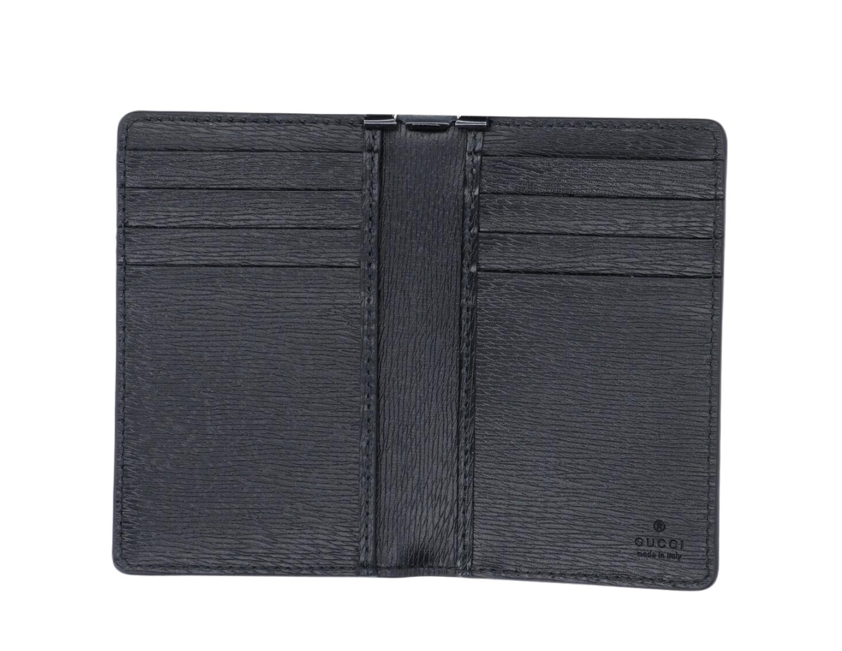  Ví Gucci Calfskin Card Holder 'Black' 