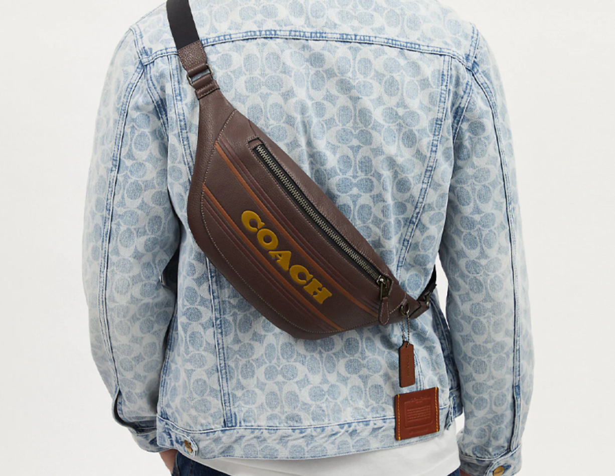 Túi Coach Warren Cow Sling Bags 'Dark Coffee' 