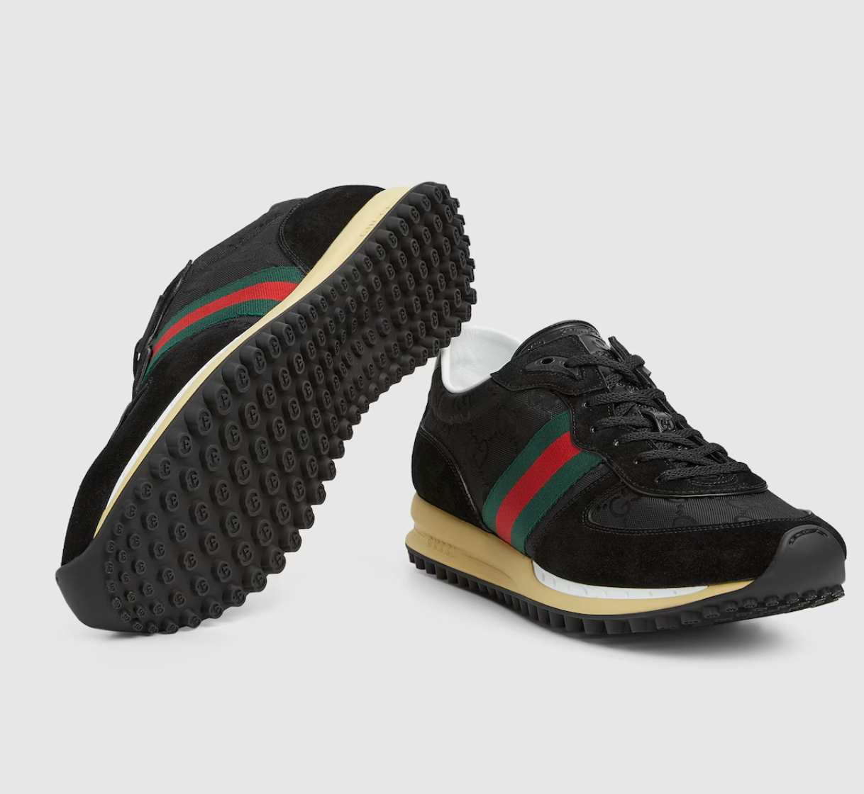  Giày Nam Gucci Re-Motion Trainer 'Black' 