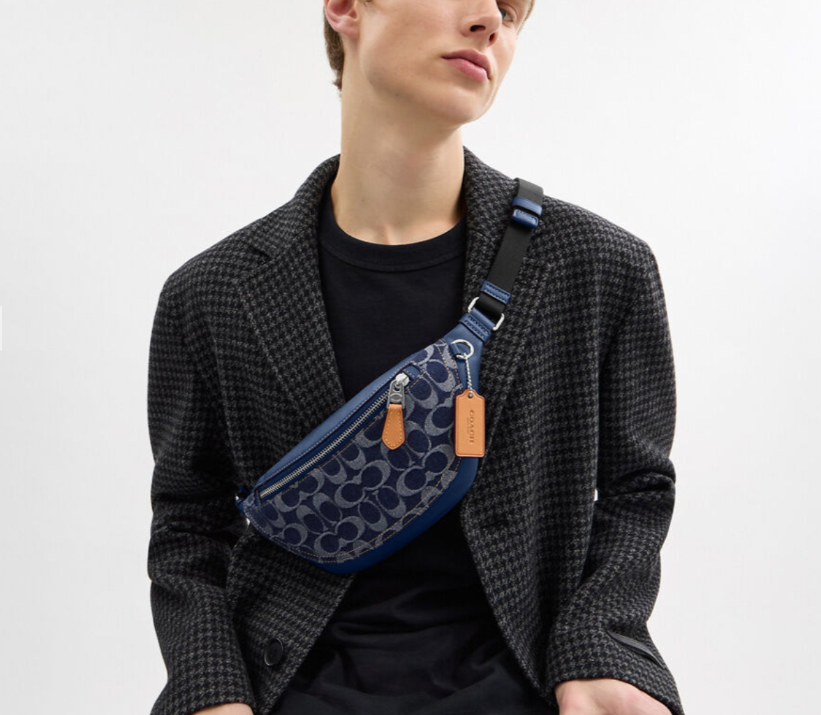  Túi Coach Warren Mini Belt Bag 'Deep Blue' 