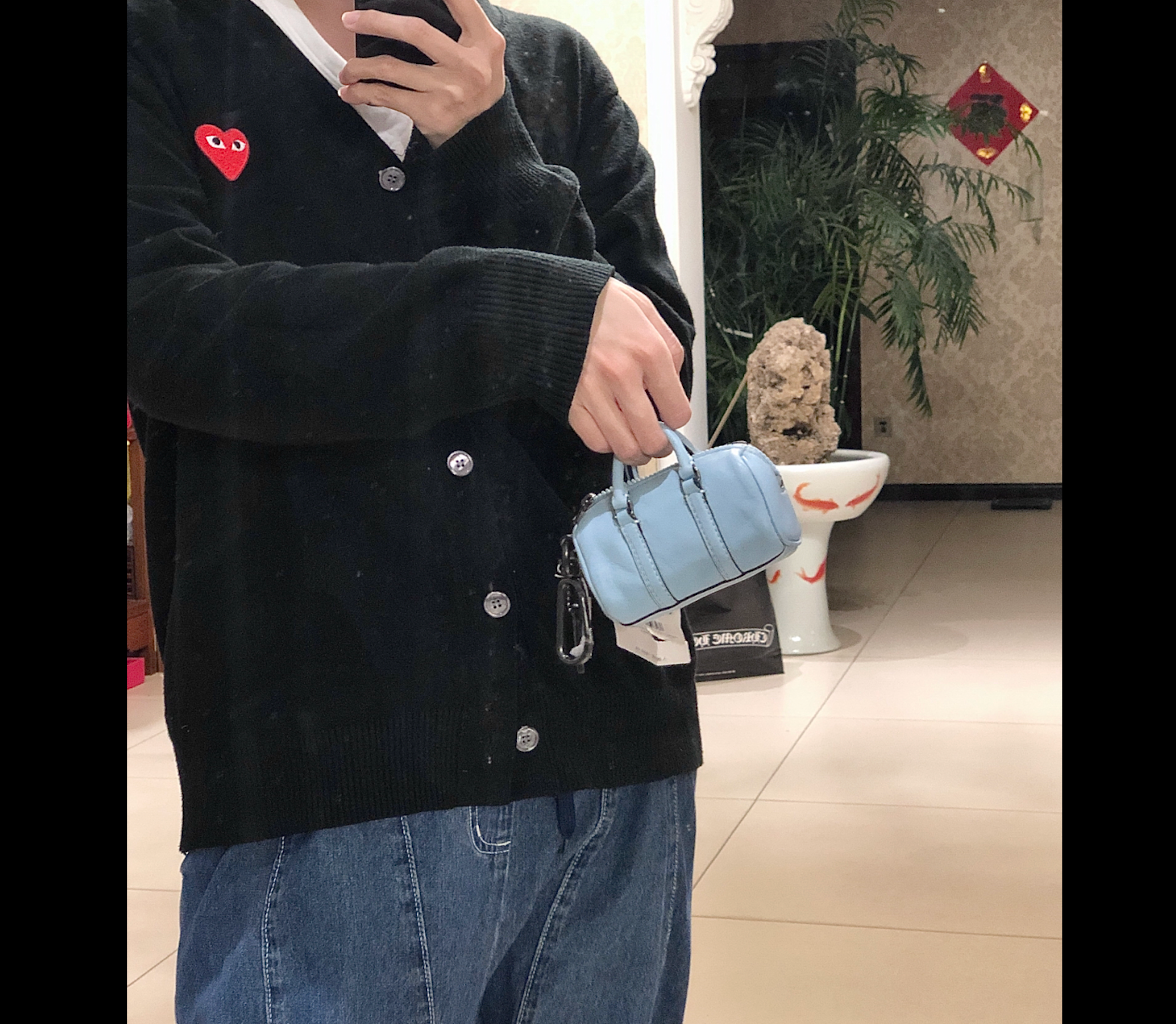  Ví Coach Micro Venturer Key Fob 'Blue' 