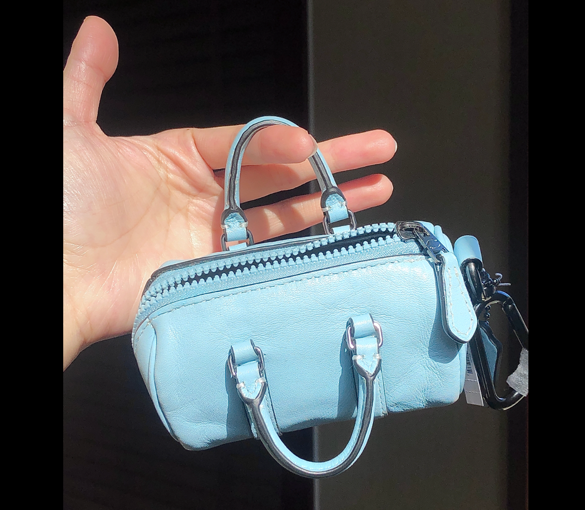  Ví Coach Micro Venturer Key Fob 'Blue' 