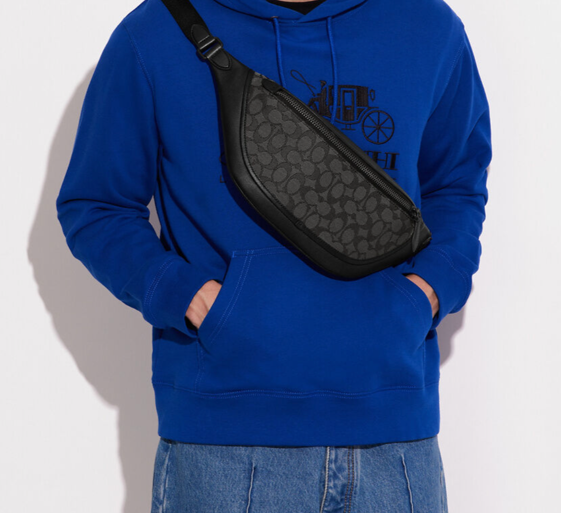  Túi Coach League Belt Bag 'Black' 