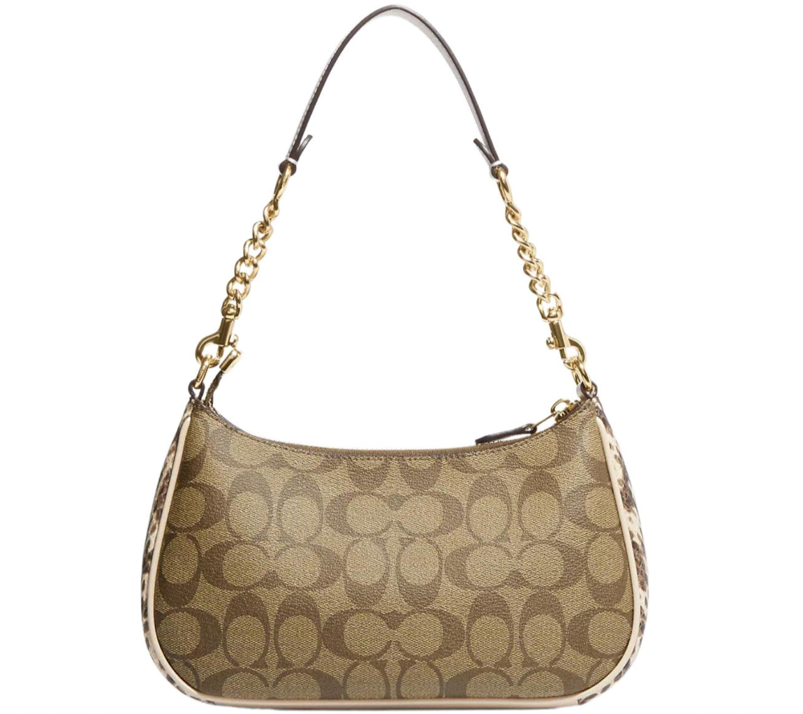 Túi Nữ Coach Teri 24 Shoulder Bag 'Beige' 