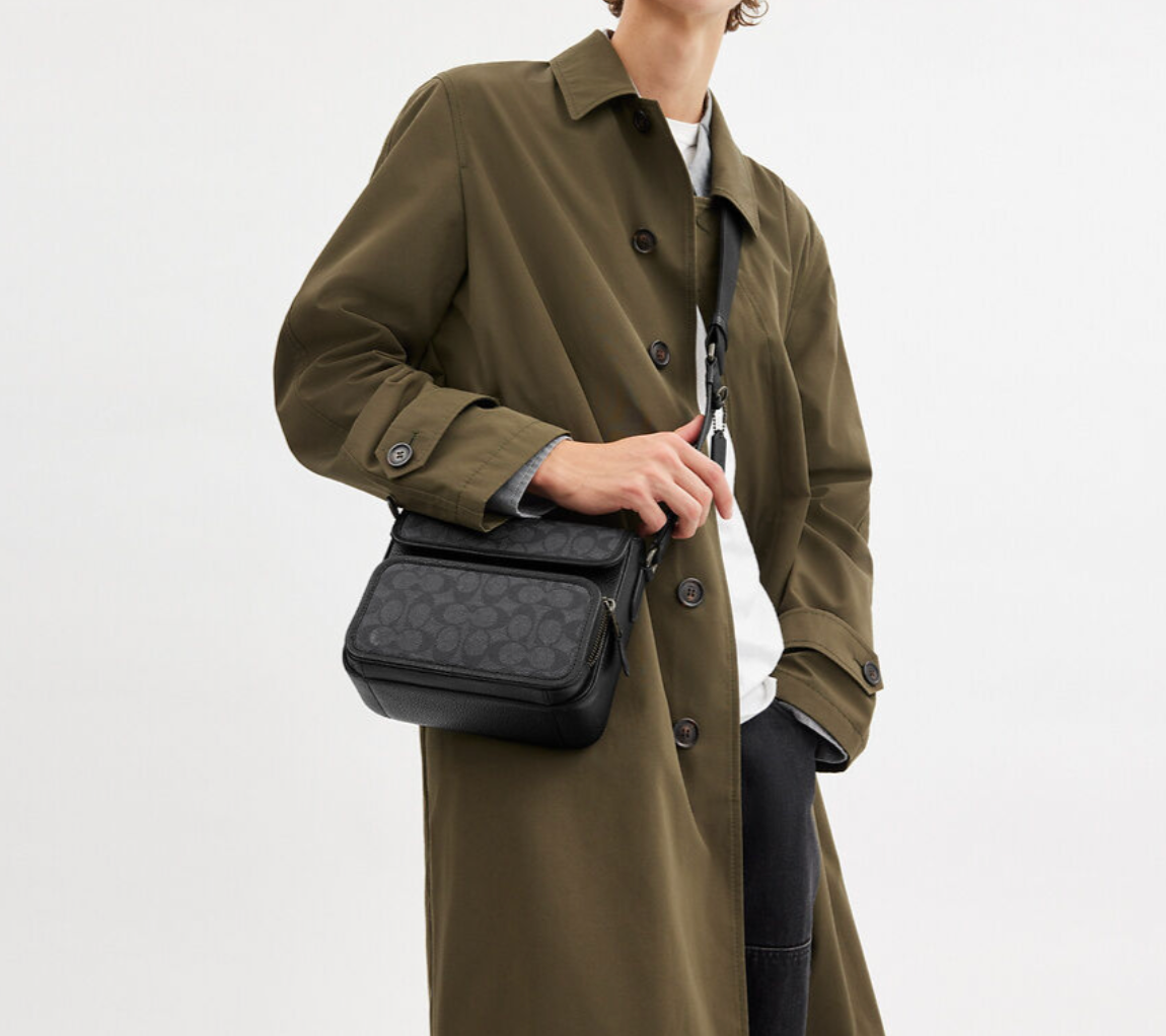  Túi Coach Sullivan Flap Crossbody Bag 'Black' 