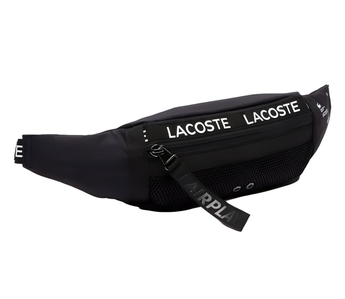  Túi Lacoste Nylon Waist Bag 'Black' 