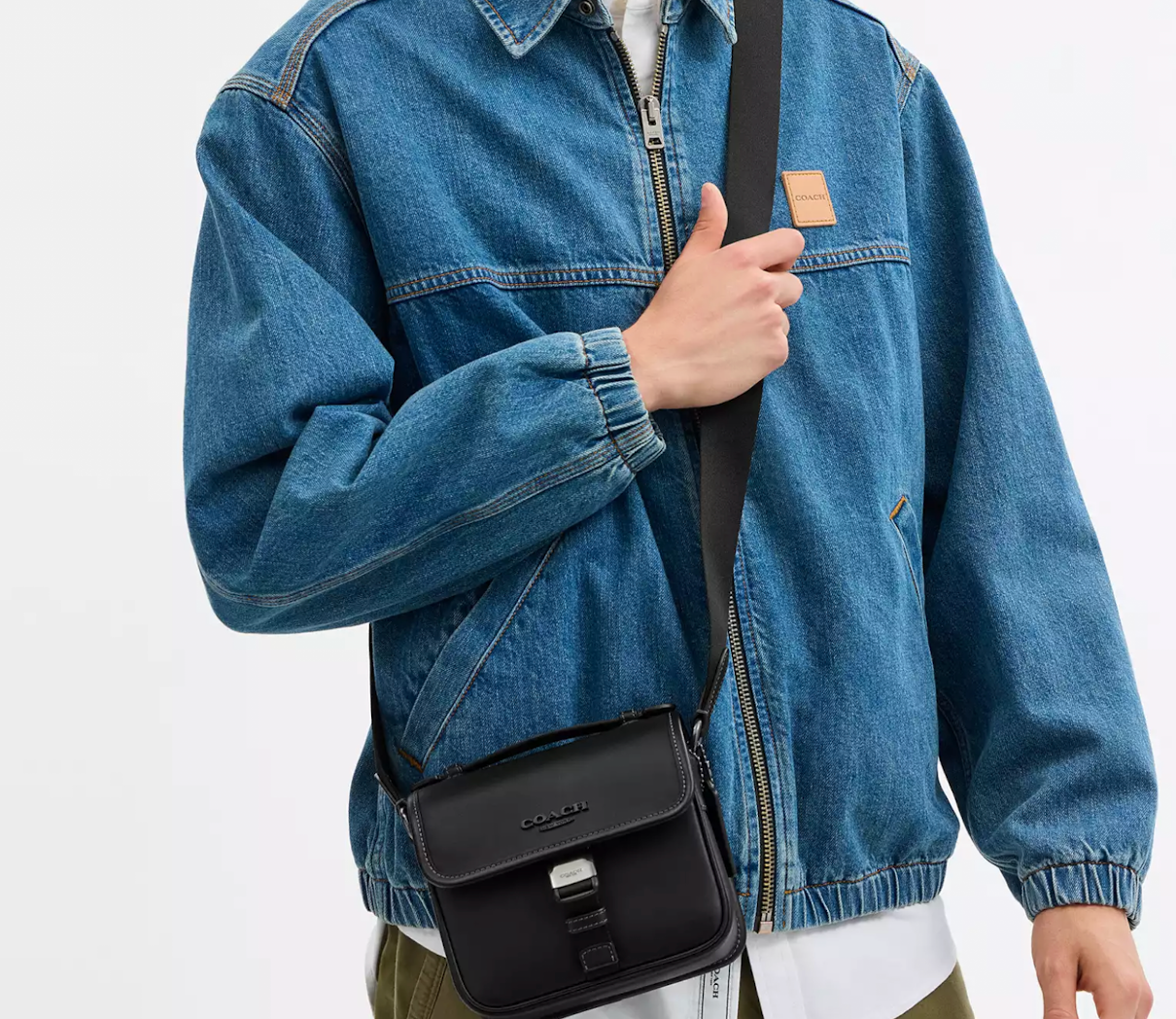  Túi Coach Racer Crossbody Bag 'Black' 