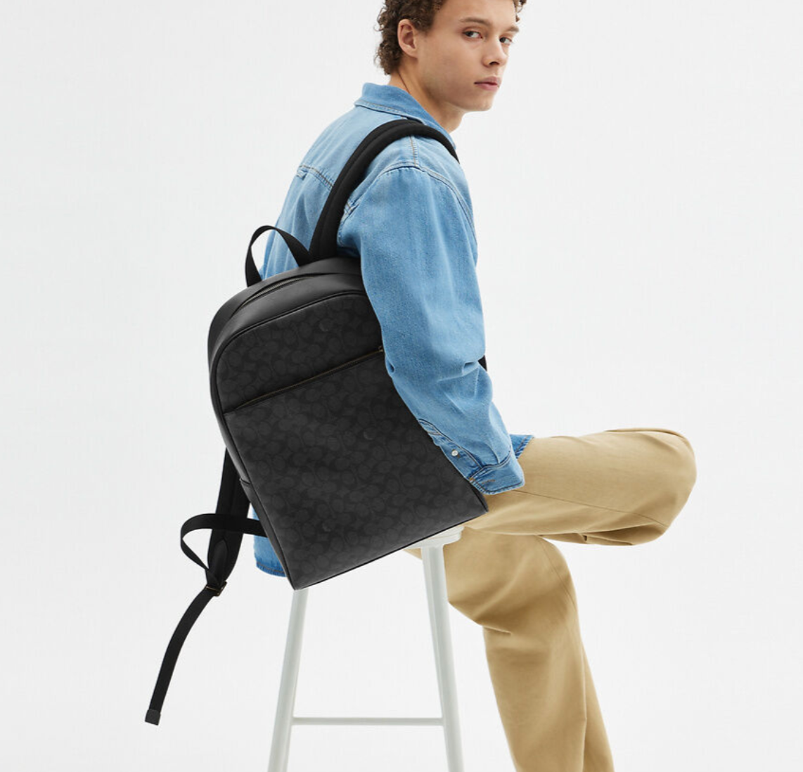  Balo Coach Owen Backpack 'Black' 