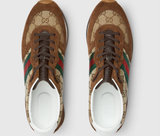  Giày Nam ‎Gucci Re-Motion Sneaker 'Brown' 