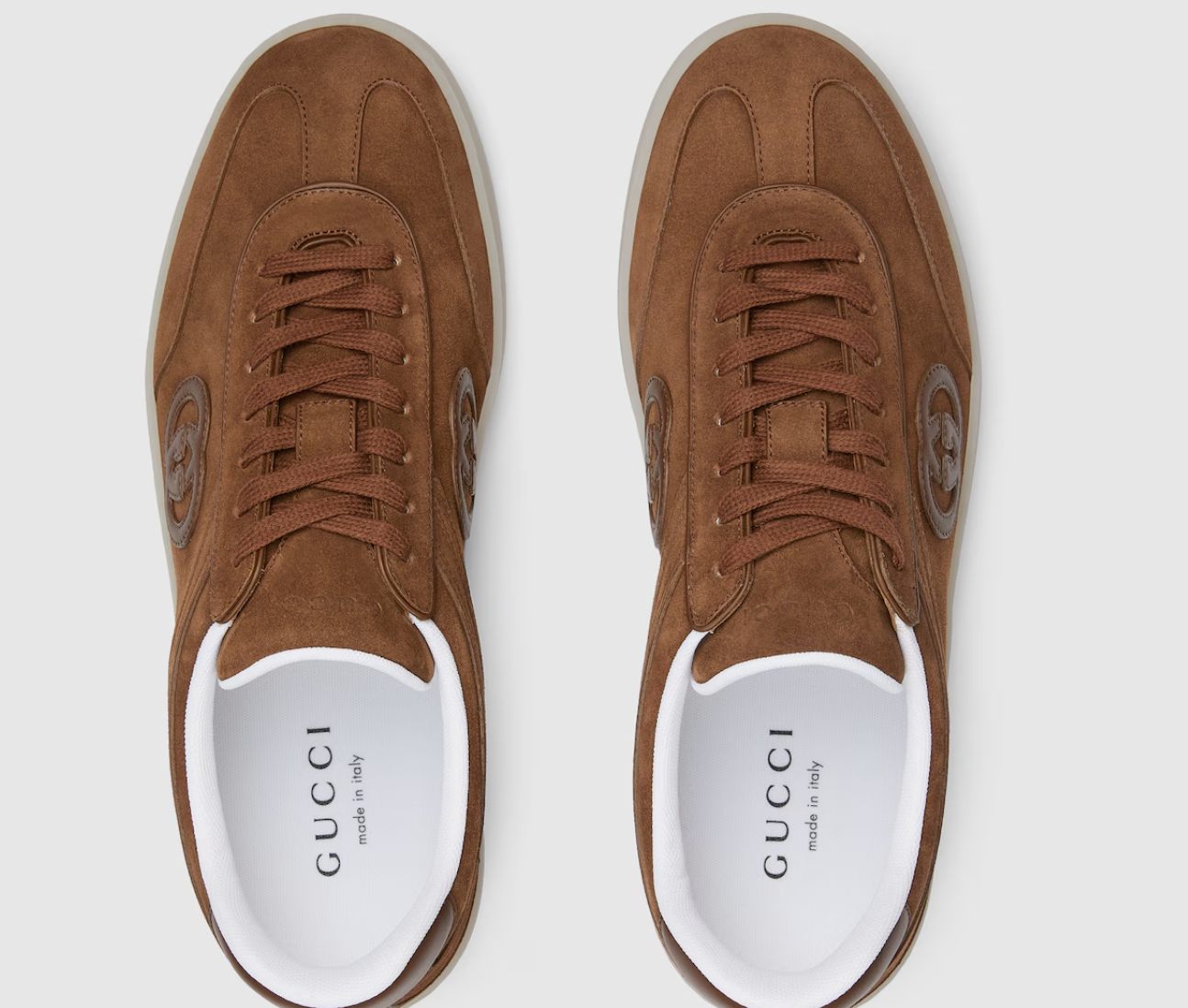  Giày Nam Gucci G75 Sneaker 'Brown' 