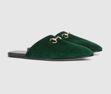  Giày Nam ‎Gucci Mule With Horsebit 'Green' 