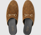  Giày Nam ‎Gucci Mule With Horsebit 'Brown' 