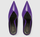  Giày Nữ Gucci 97 Heeled Mule 'Violet' 