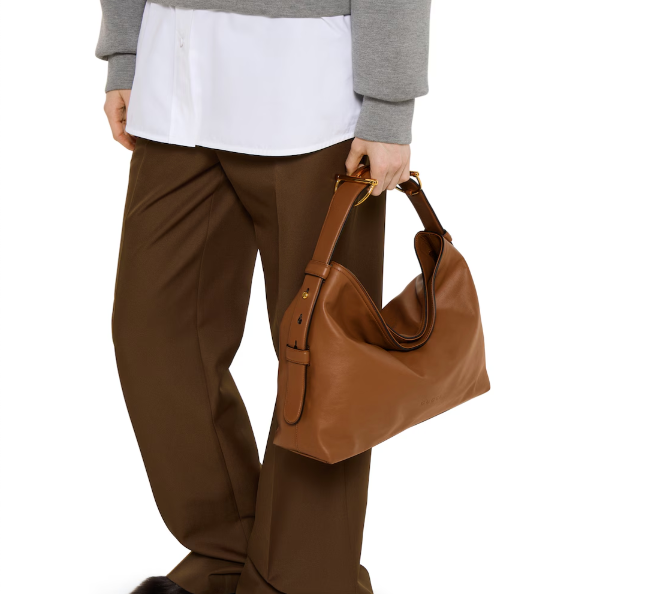  Túi Nữ Gucci Beatrix Medium Tote Bag 'Brown' 