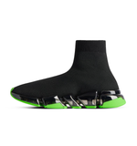  Giày Nam Balenciaga Speed 2.0 Recycled Knit Sneaker 'Black' 