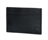  Ví Alexander McQueen Leather Card Holder 'Black' 