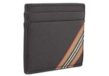  Ví Burberry Grained Leather Card Holder 'Black' 