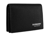  Ví Burberry Leather Flint Card Case 'Black' 