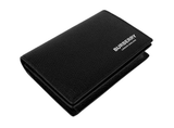  Ví Burberry Leather Flint Card Case 'Black' 
